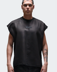 VENENO TANK TOP LEATHER EFFECT