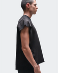 VENENO TANK TOP LEATHER EFFECT