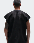 VENENO TANK TOP LEATHER EFFECT