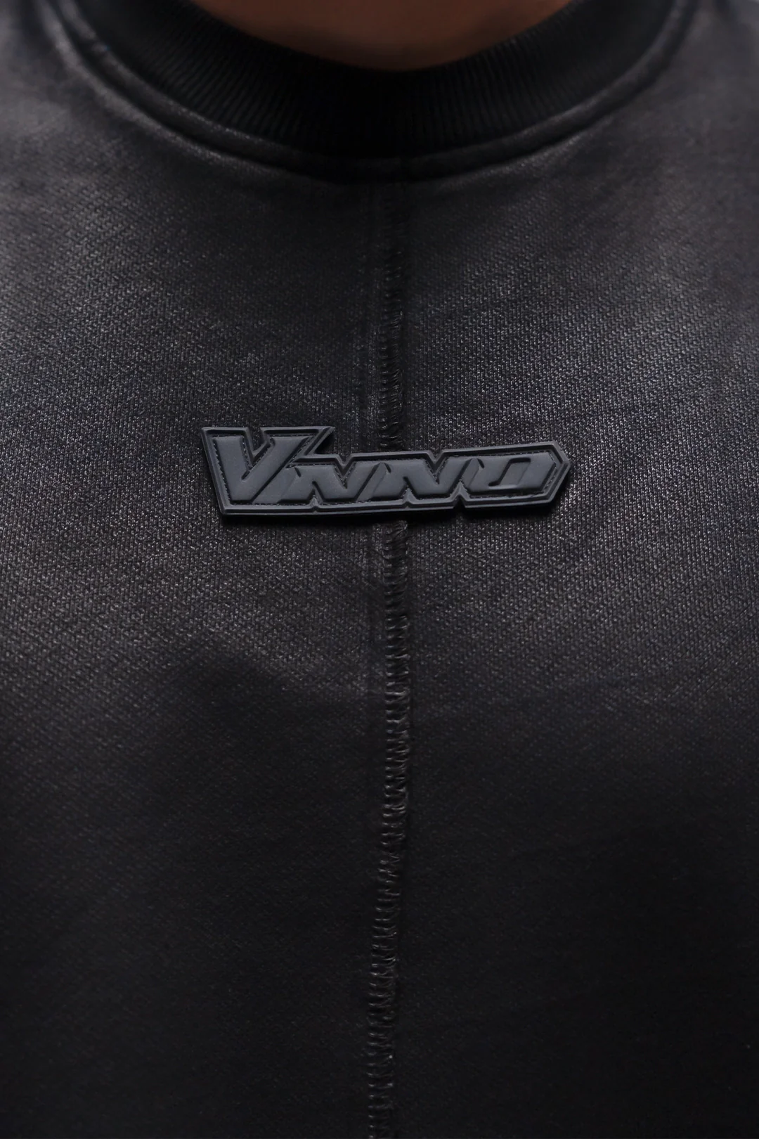VENENO TANK TOP LEATHER EFFECT